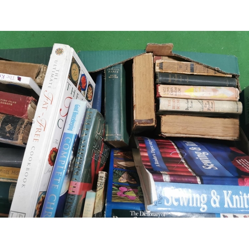 401 - Two boxes full of antique and vintage books