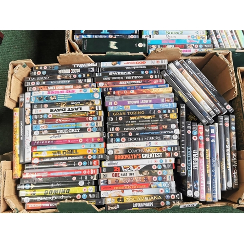 425 - 7 boxes of DVD's