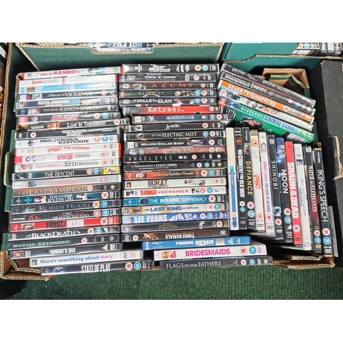 425 - 7 boxes of DVD's