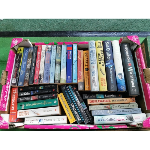 43 - Three boxes of various books (3)