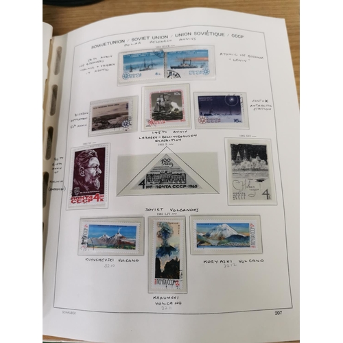 59 - A very comprehensive Russian UDSSR stamp album from 1964-1977 stamps and album are in good clean con... 