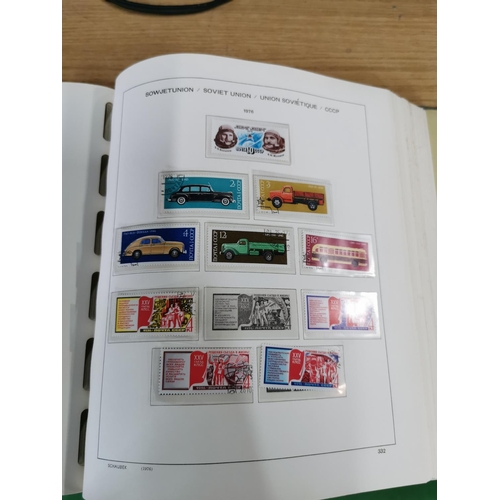 59 - A very comprehensive Russian UDSSR stamp album from 1964-1977 stamps and album are in good clean con... 