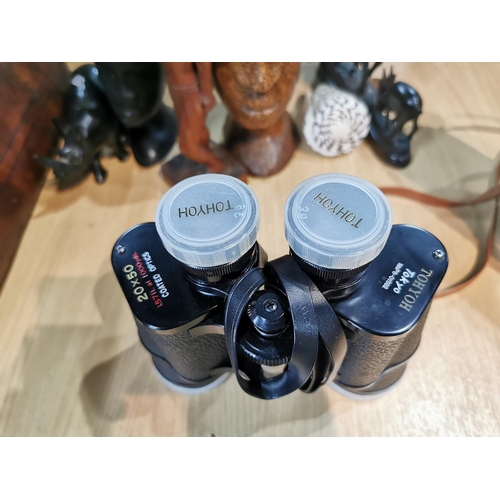 70 - A pair of Tohyoh 20x50 binoculars in excellent clean hardly used condition with original case