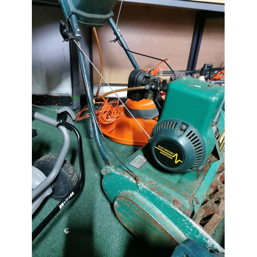 486 - Qualcast Suffolk Punch 35S Petrol lawn mower working order but will need a service