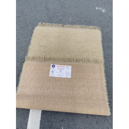 150i - Southvale 100% wool scatter rug 152cm 56cm