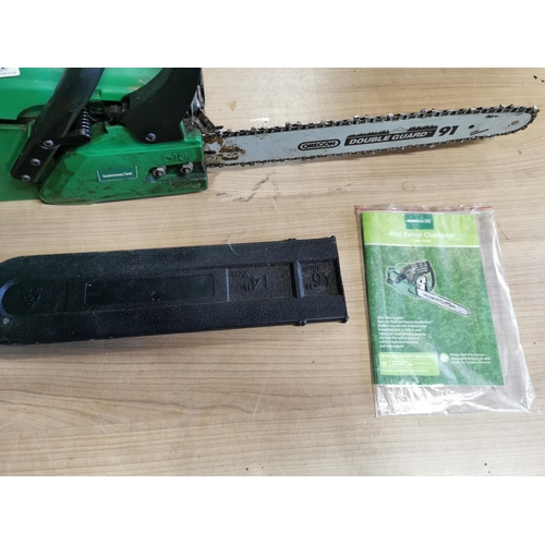 545 - Gardenline 45cc petrol chainsaw