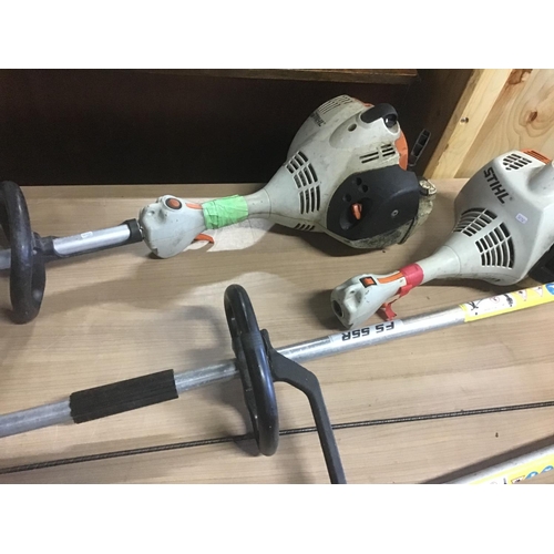 510 - Stihl for parts inc two motors, strimmer and hedge trimmer, the hedge trimmer attachment is in full ... 