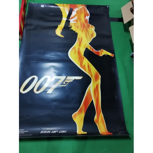 200b - Large cinema poster 007 James Bond 180cm 120cm