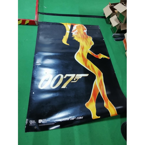 200b - Large cinema poster 007 James Bond 180cm 120cm