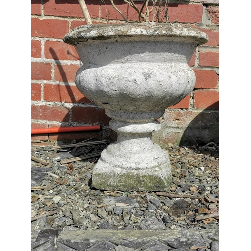 432 - Vintage stoneware urn planter