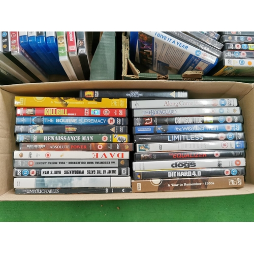 250c - Three boxes of dvds