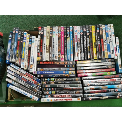 250c - Three boxes of dvds