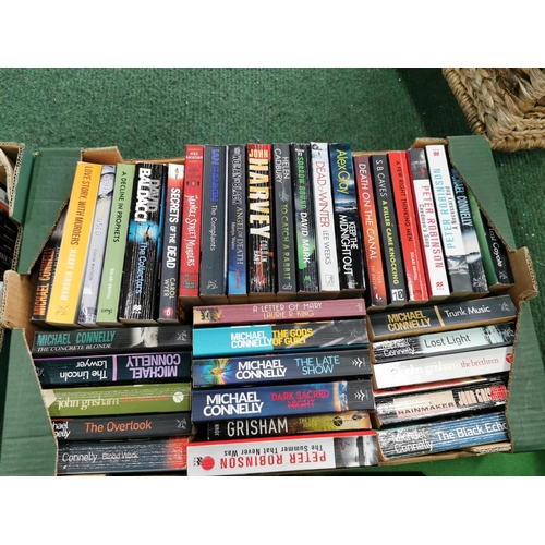 250d - Four boxes full of books