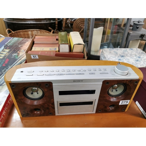Vintage Sony Model ZS-2000 personal audio system inc Cd and radio