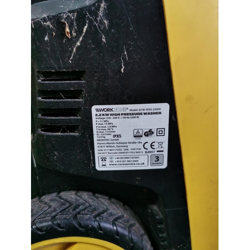 26 - Pressure washer, hose reel and one other