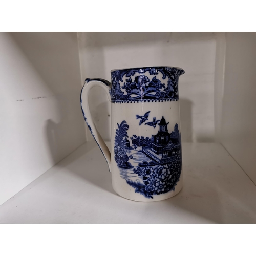 146 - Quantity of collectable jugs and vases inc a syvac jug, a large brentleigh ware jug hand painted blu... 