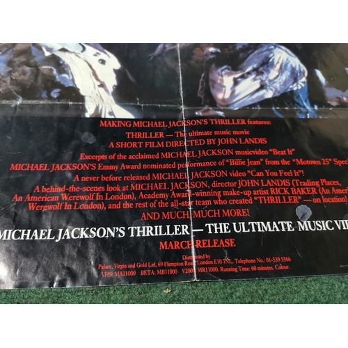 17 - Michael Jackson Genuine photograph & poster