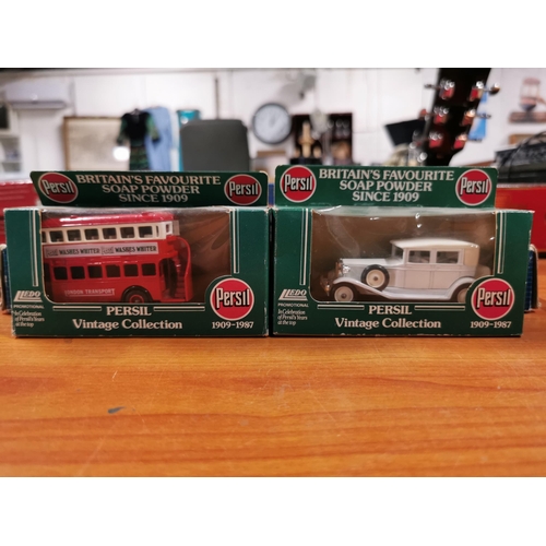 63 - Boxed matchbox five car set with a dinky trimuph dolomite a llado car etc