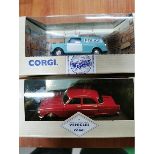 68 - Quantity of 11 boxed diecast vehicals by corgi