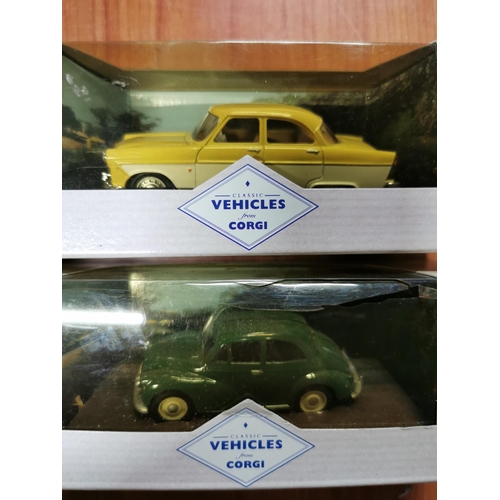 68 - Quantity of 11 boxed diecast vehicals by corgi