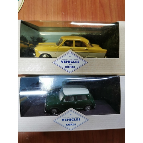 68 - Quantity of 11 boxed diecast vehicals by corgi