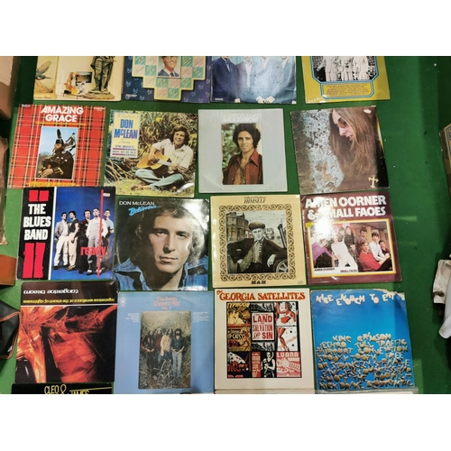 79 - Large collection of various vinyl records 60's 70's 80's