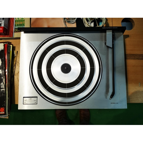 82 - Bang & Olufsen BO Gram 1500 turntable fitted with a good quality MMC20S cartridge, fully working, th... 