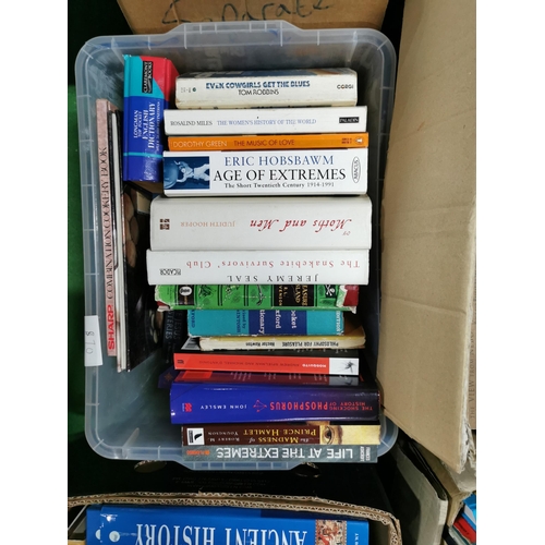 88 - 10 boxes of various books