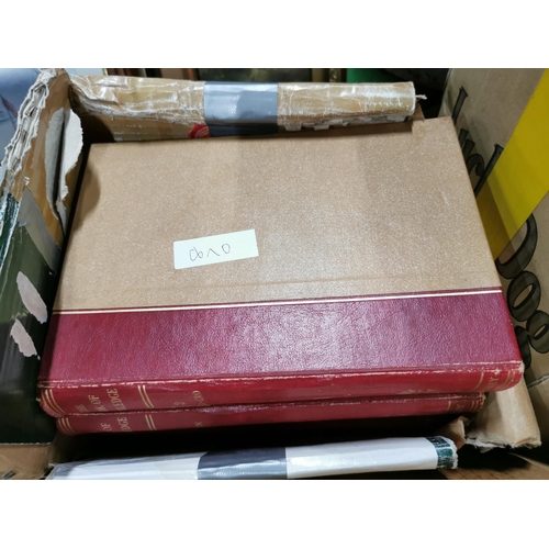 88 - 10 boxes of various books