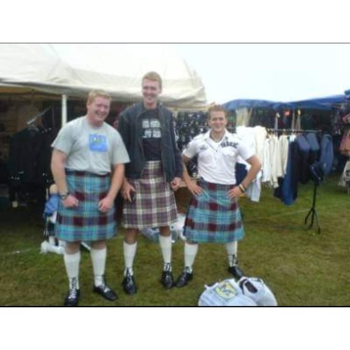 56a - Gents British military RAF dress uniform along with his Scottish kilt from a retired soldier just re... 