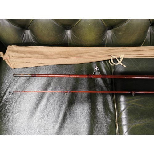 97b - Vintage Forshaws of Liverpool split cane fly rod (in bag)