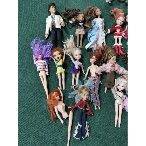 11 - Large quantity of Bratz dolls
