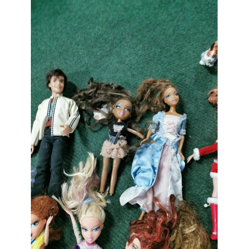 11 - Large quantity of Bratz dolls