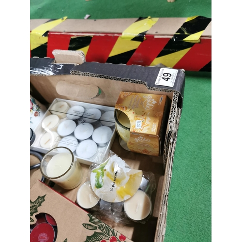 49 - Large job lot of various unused candles