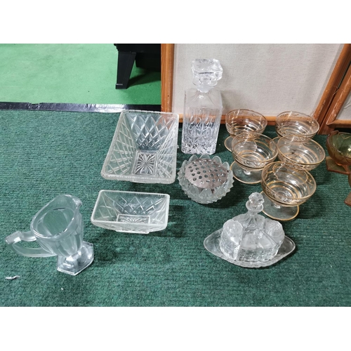 44 - Large quantity of glasswear inc cut crystal etc.