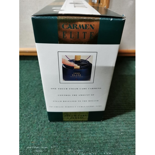 13 - Boxed new Carmen Elite steam heated hair rollers