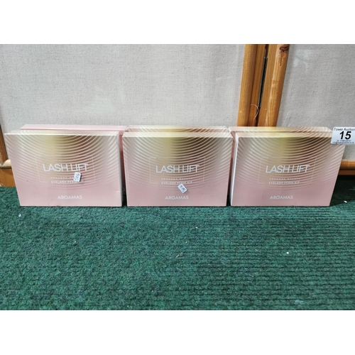 15 - 6 brand new and sealed eyelash enhancement perm kit by Lash Lift