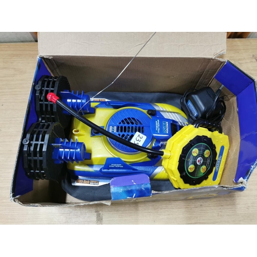 13 - Radio controlled hovercraft in box