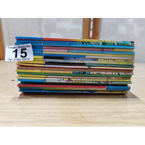 15 - Quantity of weekly Beano others