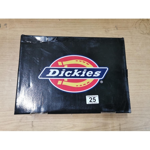 25 - pair of Dickies Safety/hiker boots UK size 10, Brand new