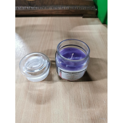 45 - 30x lidded jar candles (Celtic Candles) by Manx Inspirations - Lavender