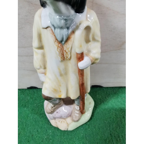 61 - Vintage Beswick shepard sheepdog figure in good condition with no chips or cracks 15cm tall 6cm wide