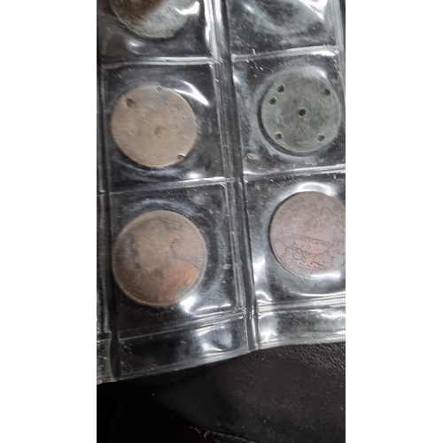 346 - 16 various early antique copper coins