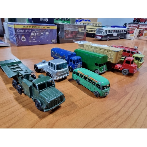 130 - Collection of Lesney Diecast vehicles, 9 in total.