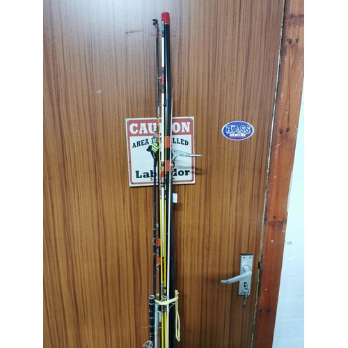 416 - Large quantity of various fishing rods