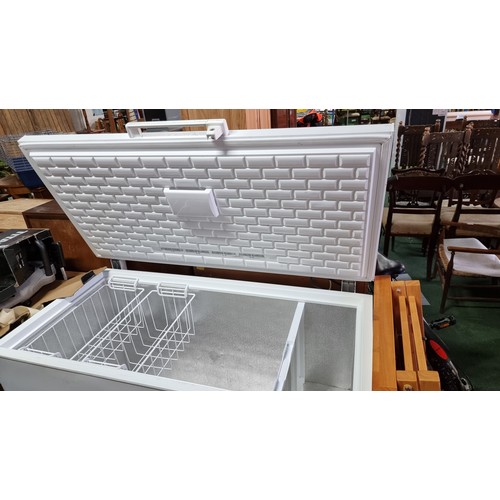 759 - Large chest freezer by vestfrost sz362c in excellent clean condition - height 85cm - width 127cm - d... 