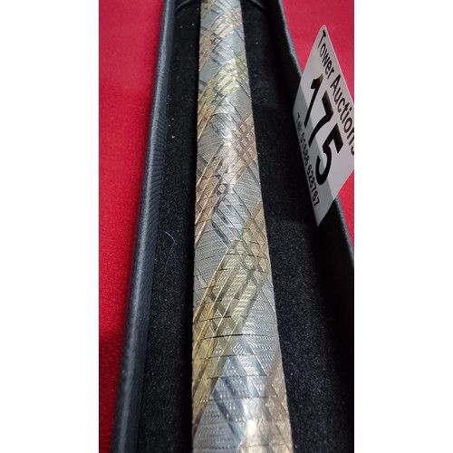 175 - 925 silver Tricolour bracelet with yellow and Rose gold plating in excellent clean condition marked ... 