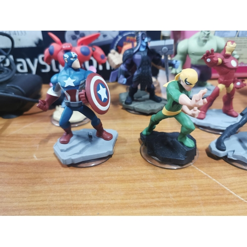 188 - Disney Infinity Game figures, mostly are Marvel figures inc Spiderman, Venom, Iron man, Darth Vader ... 