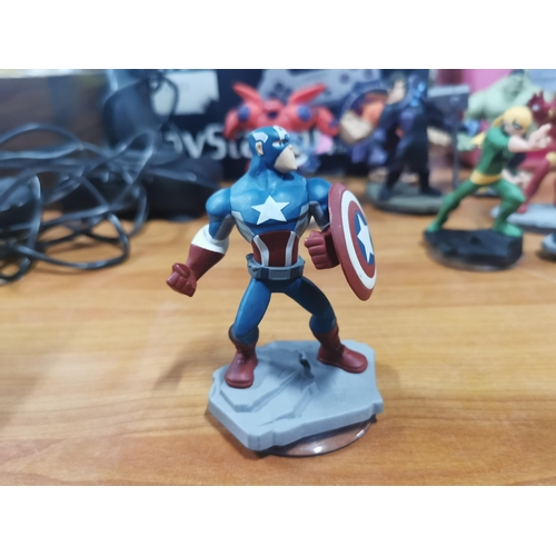 188 - Disney Infinity Game figures, mostly are Marvel figures inc Spiderman, Venom, Iron man, Darth Vader ... 