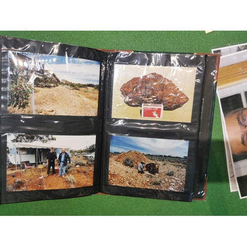 208 - Photo album full of photos covering the exploits of gold prospector across Australia includes photog... 